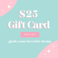 $25 DOUBLE THE SPRINKLES Gift Card - Double the Sprinkles