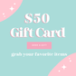 $50 DOUBLE THE SPRINKLES Gift Card - Double the Sprinkles