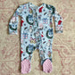 North Pole Fun  Ruffle  Pajama