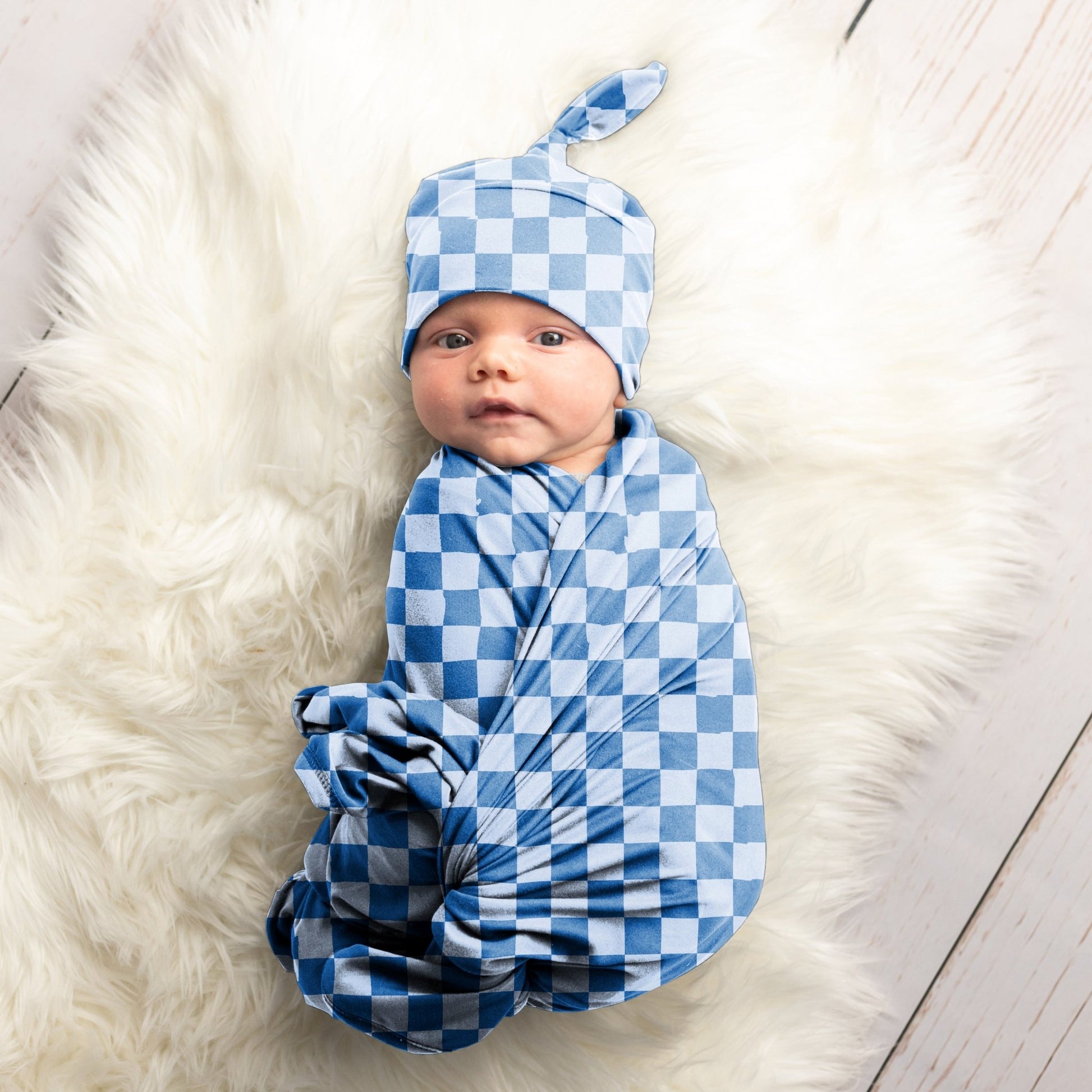 Brayden Robe & Brayden Swaddle Set - Double the Sprinkles