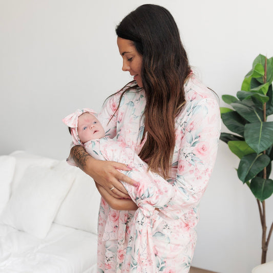 Ella Robe and Swaddle Set - Double the Sprinkles