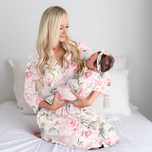 Ella Robe and Swaddle Set - Double the Sprinkles