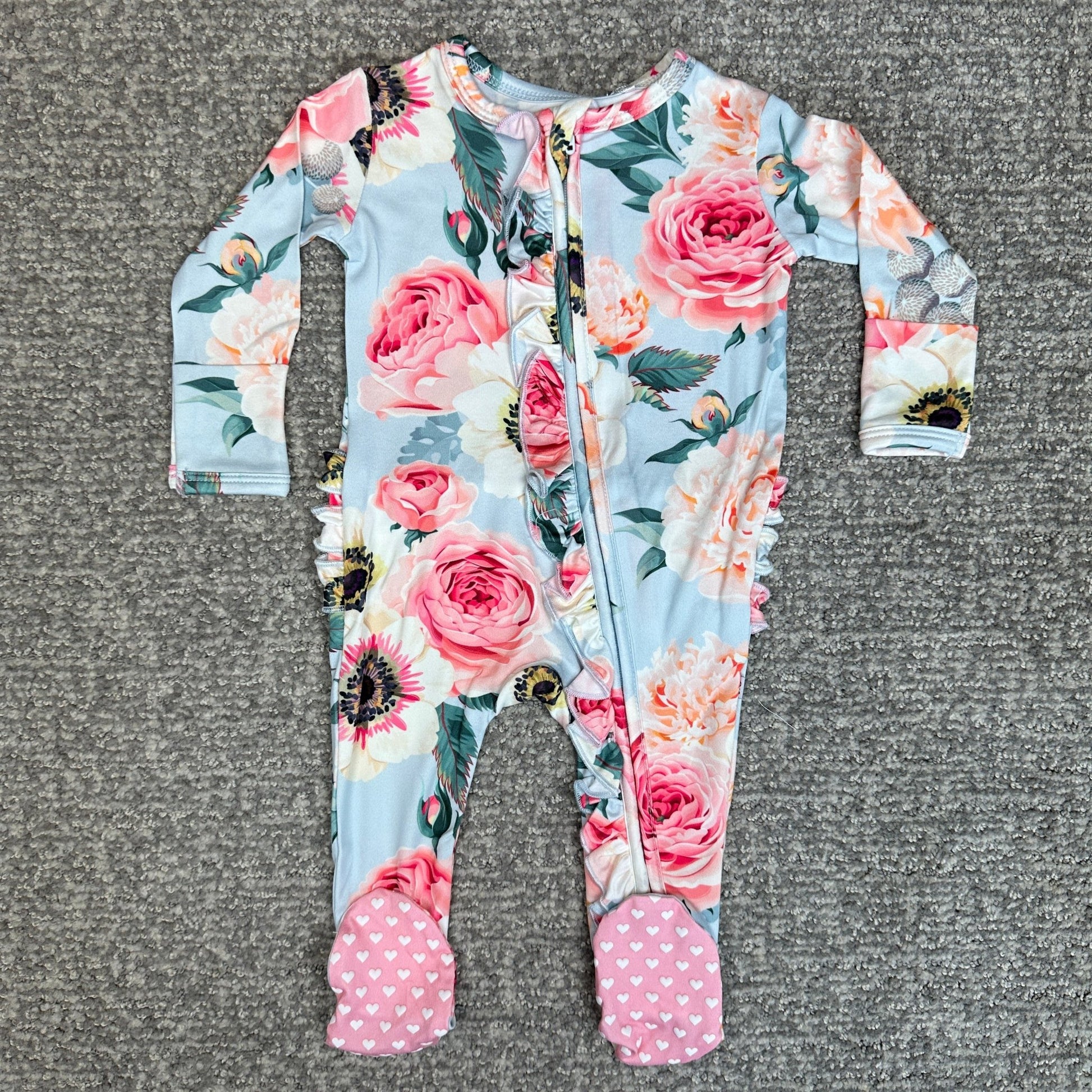 Faith Baby Ruffle Pajama - Double the Sprinkles