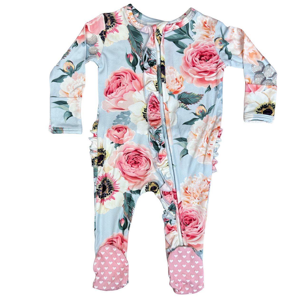 Faith Baby Ruffle Pajama - Double the Sprinkles