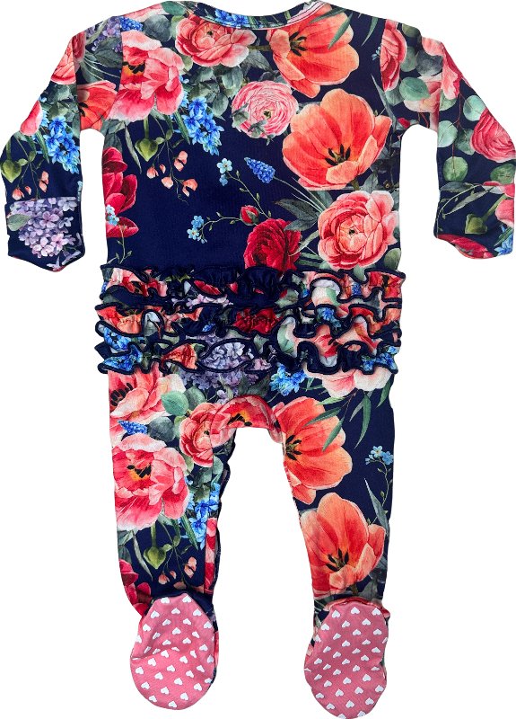 Olivia Baby Ruffle Pajama - Double the Sprinkles