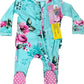 Valentina Baby Ruffle Sleeper - Double the Sprinkles