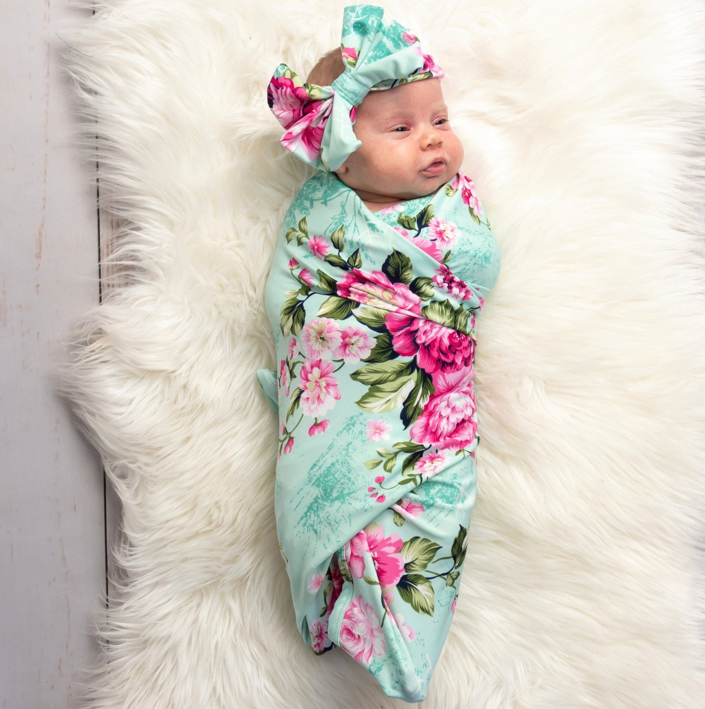 Valentina Robe and Swaddle Set - Double the Sprinkles